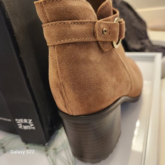 Naturalizer "Lydia" Brown Leather Booties. NIB. Size 9.5 - Picture 4 of 14